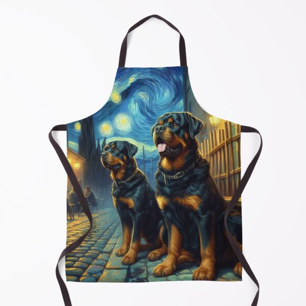 Item preview, Rottweilers in the Starry Night designed and sold by 123ks.