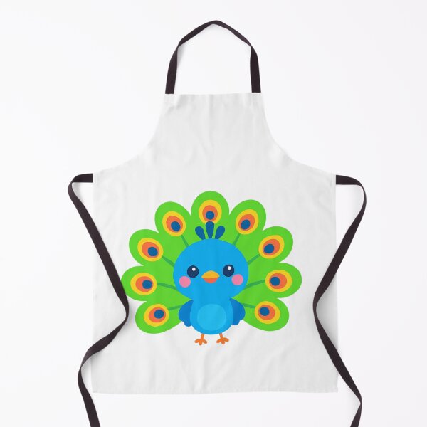 Item preview, Show Your Colors Peacock - Positive Kawaii Sticker designed and sold by foryouandyours.