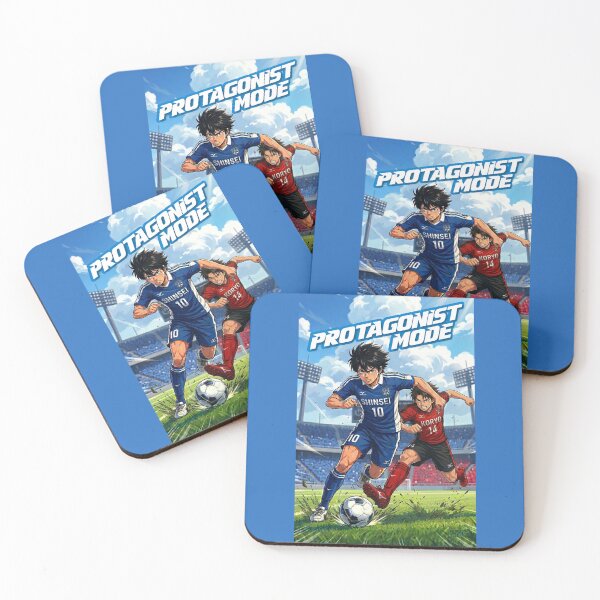Item preview, PROTAGONIST MODE – Anime Soccer Hero Energy designed and sold by Lifer Art and Design.