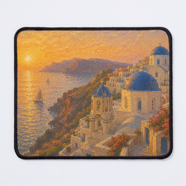 Item preview, Sunset at Santorini designed and sold by ArcanaAbsolute.