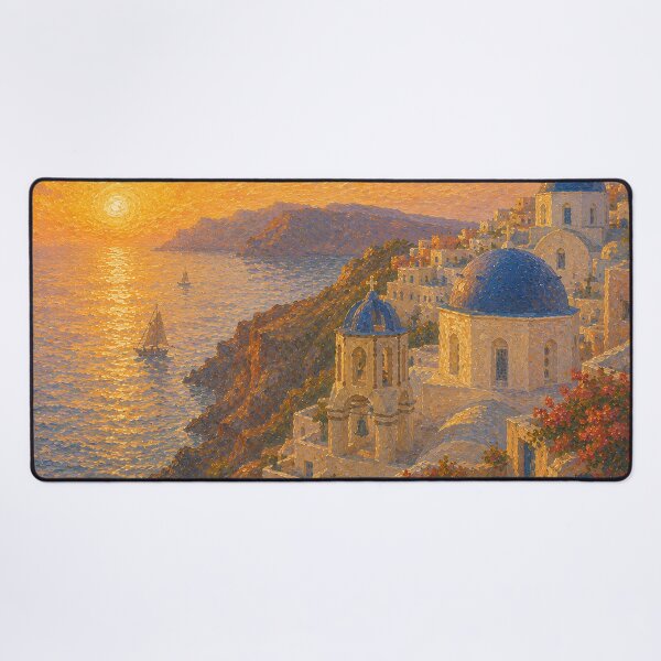 Item preview, Sunset at Santorini designed and sold by ArcanaAbsolute.