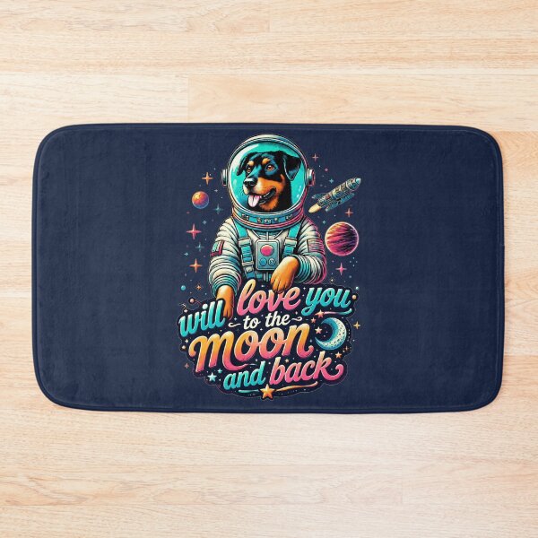 Item preview, Cute Astronaut Dog in Colorful Space Cockpit 4 designed and sold by From Cyryl with Love.