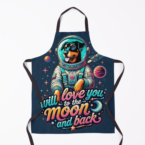 Item preview, Cute Astronaut Dog in Colorful Space Cockpit 4 designed and sold by From Cyryl with Love.