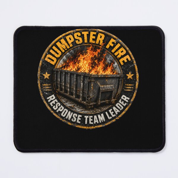 Item preview, Dumpster Fire Response Team Leader Funny Manager Boss Supervisor Humor designed and sold by HumansStuck12.