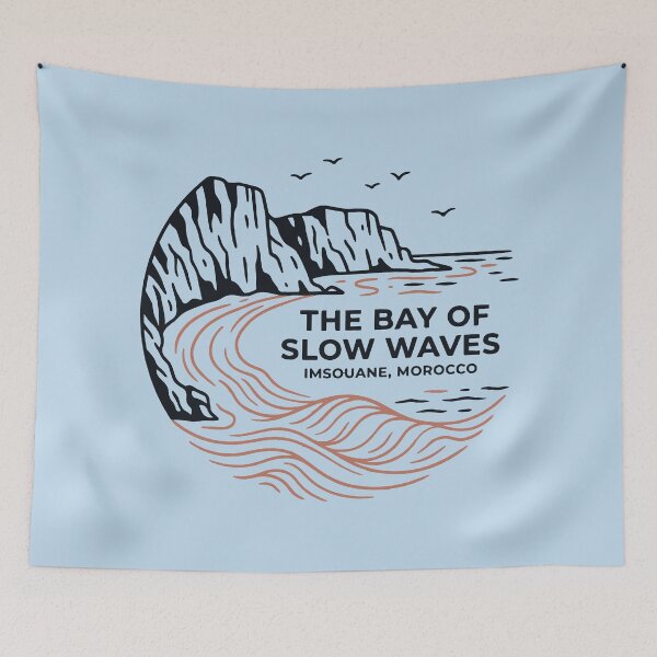 Item preview, lmsouane Morocco, Surf, Tea & Atlantic Coastal Vibes designed and sold by bihtti.