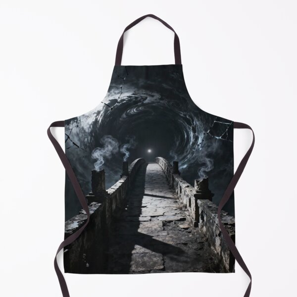 Item preview, Ancient Stone Bridge into Swirling Dark Portal designed and sold by Pioneer Spirit Market.