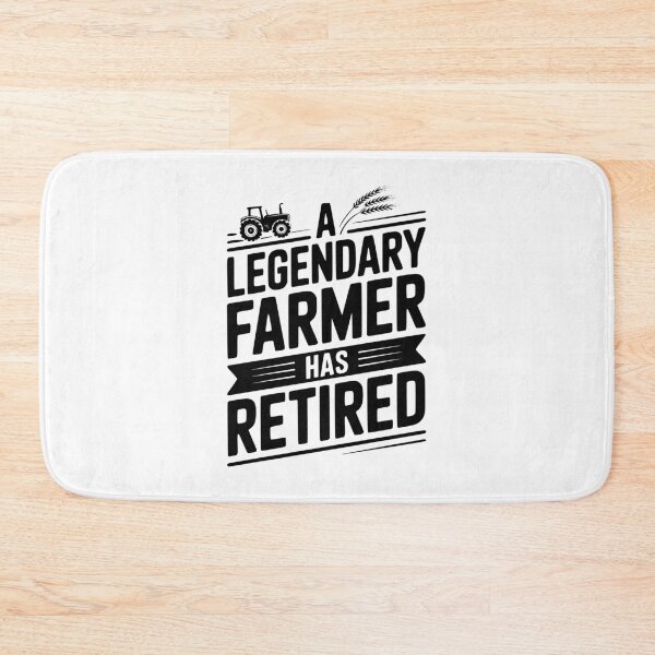Item preview, A Legendary Farmer Has Retired designed and sold by Frank Ring.