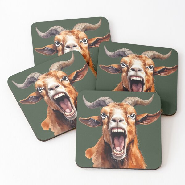 Item preview, Brown ram horrified designed and sold by LiskoDesign.