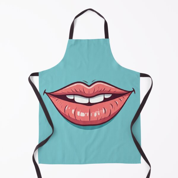 Item preview, Retro Pop Art Lips - Vibrant Smile Illustration designed and sold by Iulica.