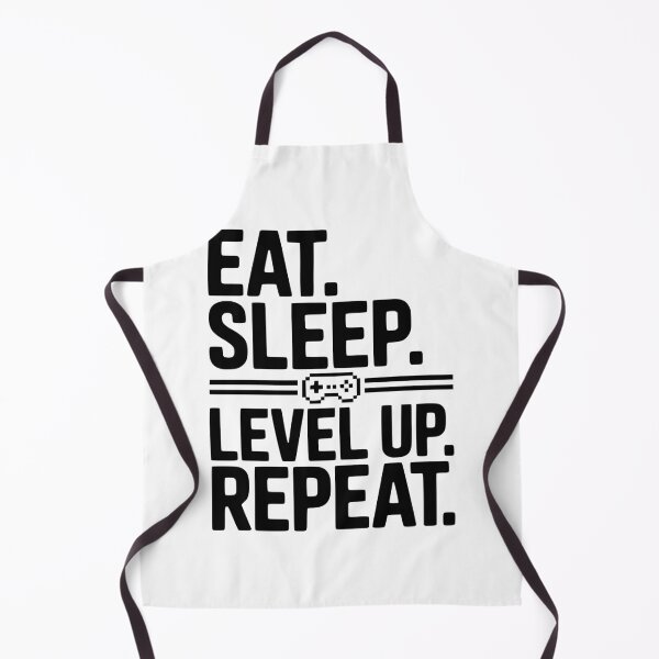 Item preview, Eat. Sleep. Level Up. Repeat. designed and sold by Frank Ring.