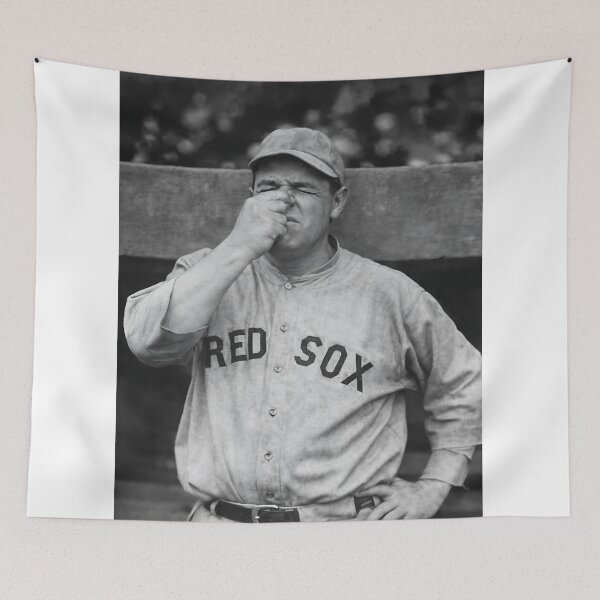 Item preview, Babe Ruth Reaction Art | Funny Baseball Legend Parody Wall Art & Apparel   designed and sold by Awful Whiff Art Co.