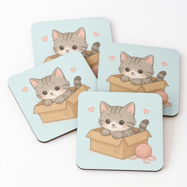 Item preview, Tabby Kitten's Box of Joy designed and sold by MellowMunchkins.