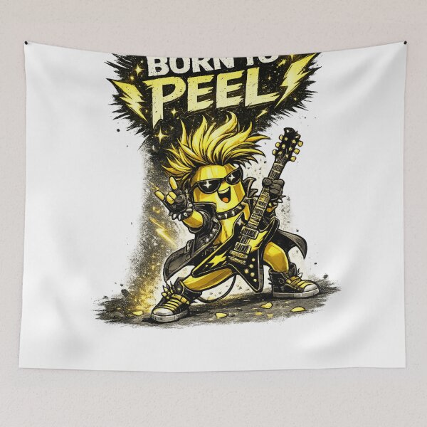 Item preview, Peel The Burn Funny Muscular Banana Gym Fitness Workout Design designed and sold by irfanshikh.