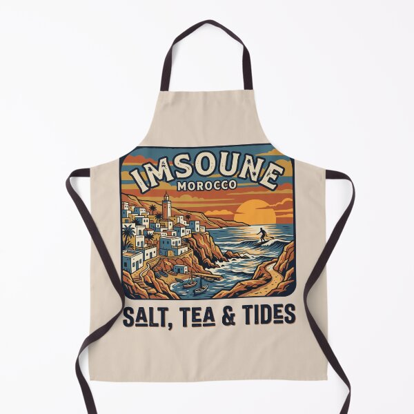 Item preview, lmsouane Morocco, Surf, Tea & Atlantic Coastal Vibes designed and sold by bihtti.
