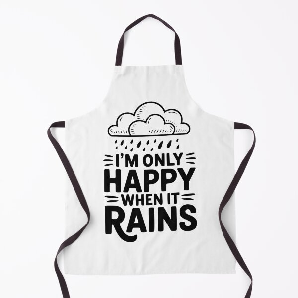 Item preview, I'm Only Happy When It Rains designed and sold by Frank Ring.