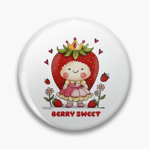 Item preview, Little Strawberry Princess designed and sold by SimoesArtistry.