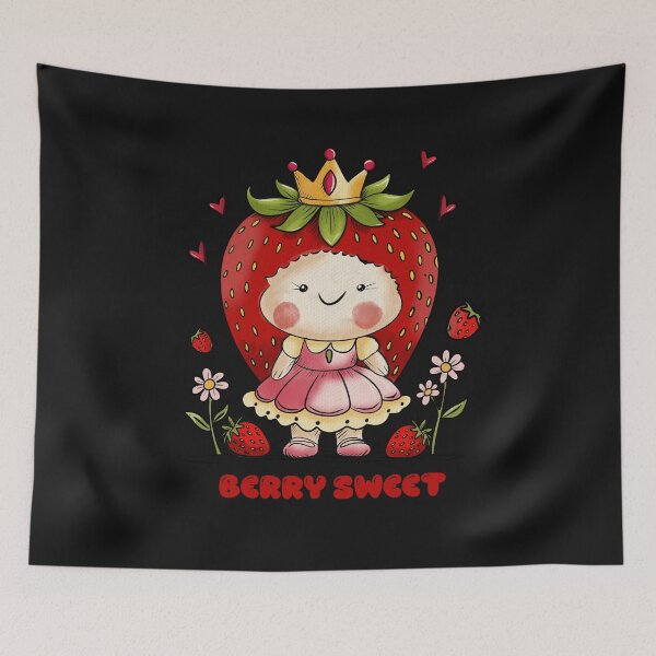 Item preview, Little Strawberry Princess designed and sold by SimoesArtistry.