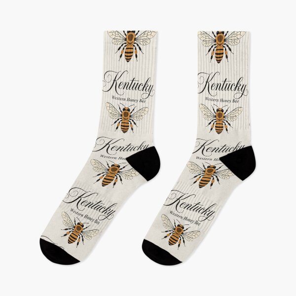 Item preview, Kentucky Western Honey Bee Retro State Insect Art designed and sold by The-Drip-Studio.