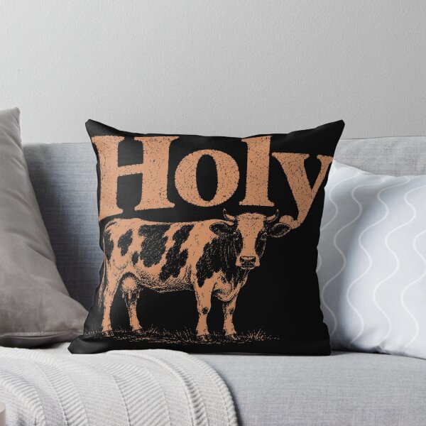 Item preview, Holy Cow Vintage Retro Cow Graphic  designed and sold by Atlas Inkworks.
