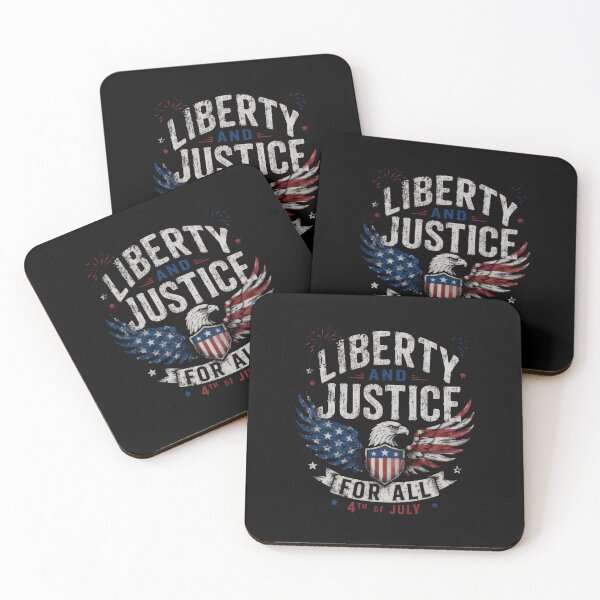 Item preview, Liberty And Justice For All 4th Of July American Patriotism designed and sold by HumansStuck12.