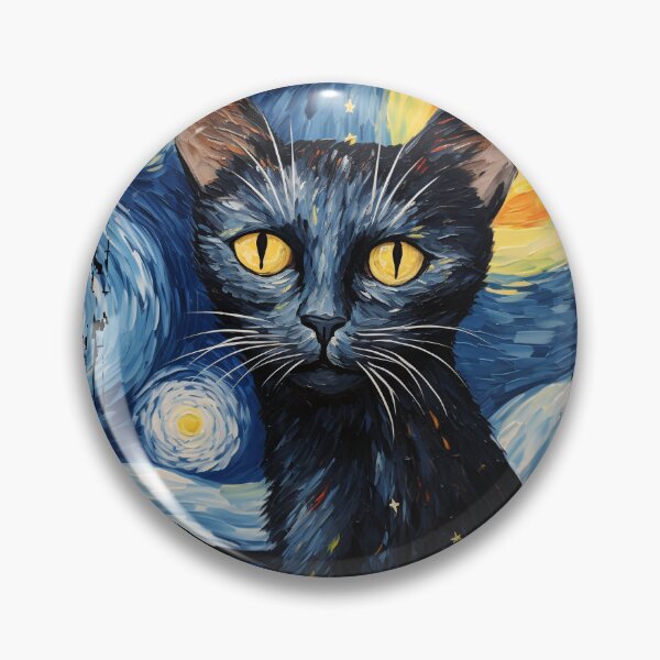 Item preview, Funny Lykoi Cat Starry Night Illustration Mom Dad Kids designed and sold by rafaeltto.