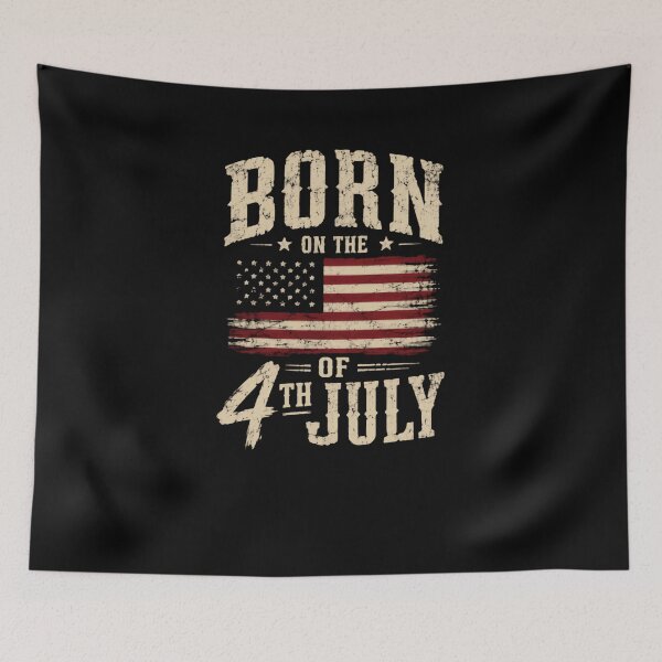 Item preview, Born On The 4th Of July American Patriot Independence Day Birthday designed and sold by HumansStuck12.