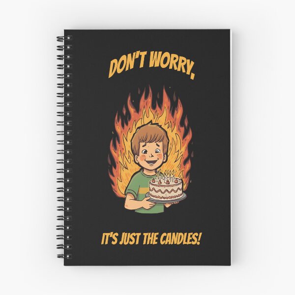 Item preview, Dont Worry Its Just The Candles Funny Birthday Boy On Fire  designed and sold by RareVisuals.