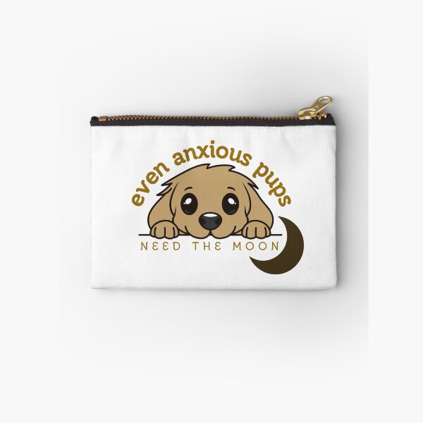 Item preview, Even Anxious Pups Need The Moon designed and sold by Pine & Pixels.