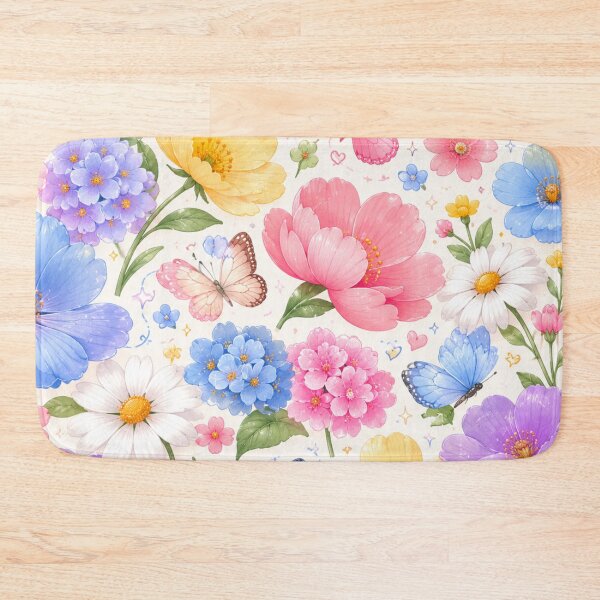 Item preview, Colorful Garden Butterflies and Flowers designed and sold by 0606PM.