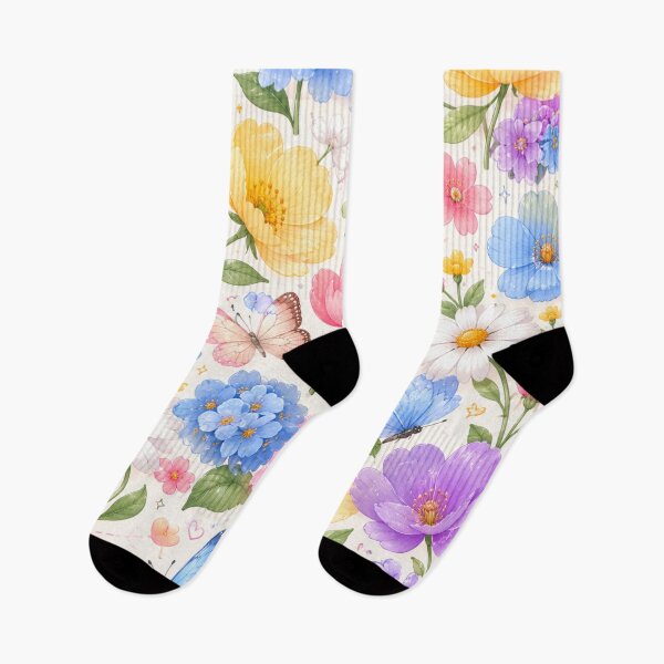 Item preview, Colorful Garden Butterflies and Flowers designed and sold by 0606PM.