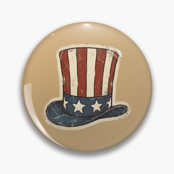 Item preview, Vintage Uncle Sam Patriotic Top Hat designed and sold by Lamlamiu.