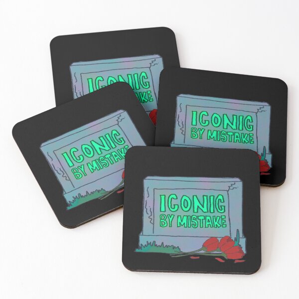 Item preview, Iconic by mistake gravestone designed and sold by All That Jazz Store.