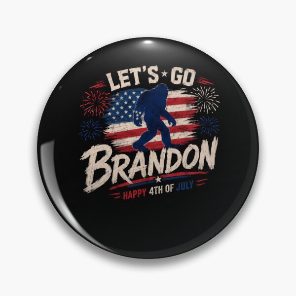 Item preview, Let's Go Brandon Happy 4th Of July Bigfoot Patriot American Conservative Independence Day designed and sold by HumansStuck12.