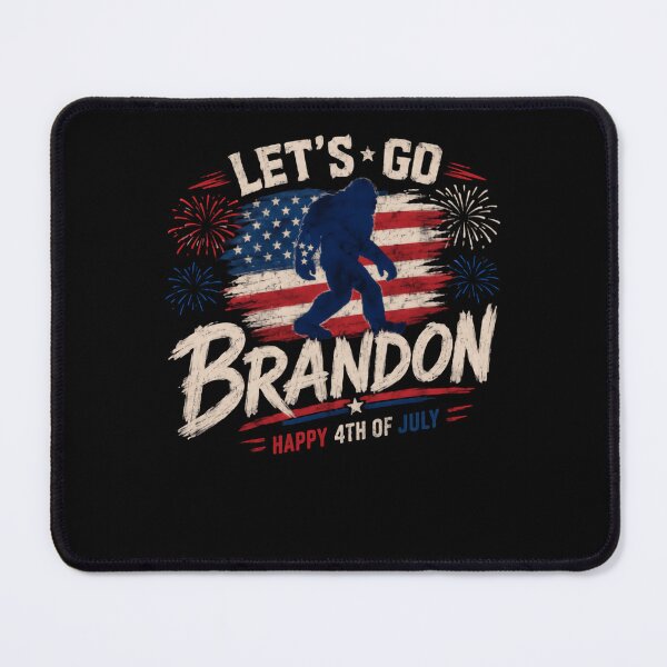 Item preview, Let's Go Brandon Happy 4th Of July Bigfoot Patriot American Conservative Independence Day designed and sold by HumansStuck12.