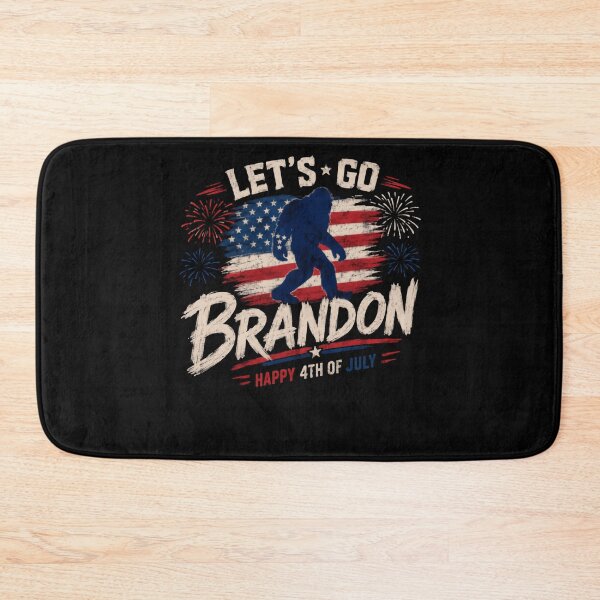 Item preview, Let's Go Brandon Happy 4th Of July Bigfoot Patriot American Conservative Independence Day designed and sold by HumansStuck12.