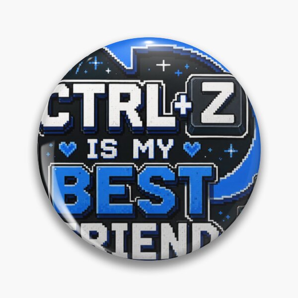 Item preview, CTRL Z Is My Best Friend Sticker | Designer and Artist Humor designed and sold by InkPixell.