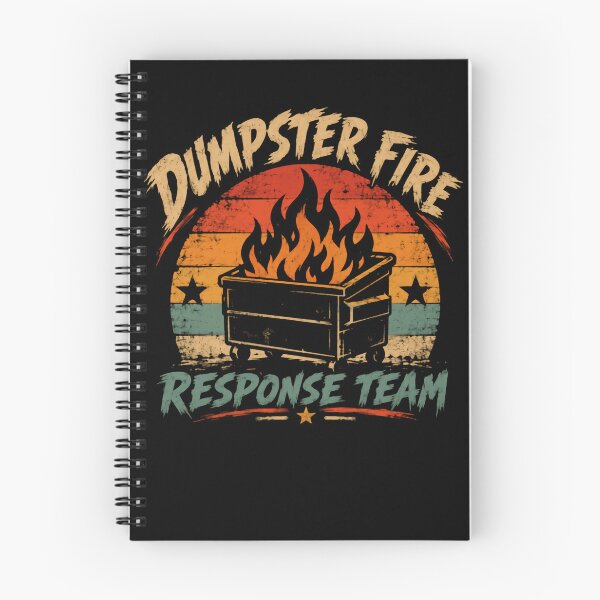 Item preview, Dumpster Fire Response Team Funny Workplace Humor Sarcastic Gift designed and sold by HumansStuck12.