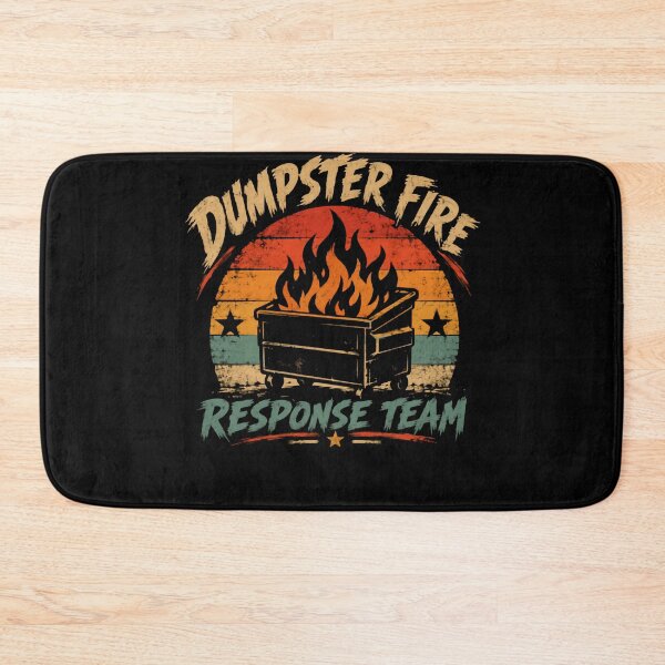 Item preview, Dumpster Fire Response Team Funny Workplace Humor Sarcastic Gift designed and sold by HumansStuck12.