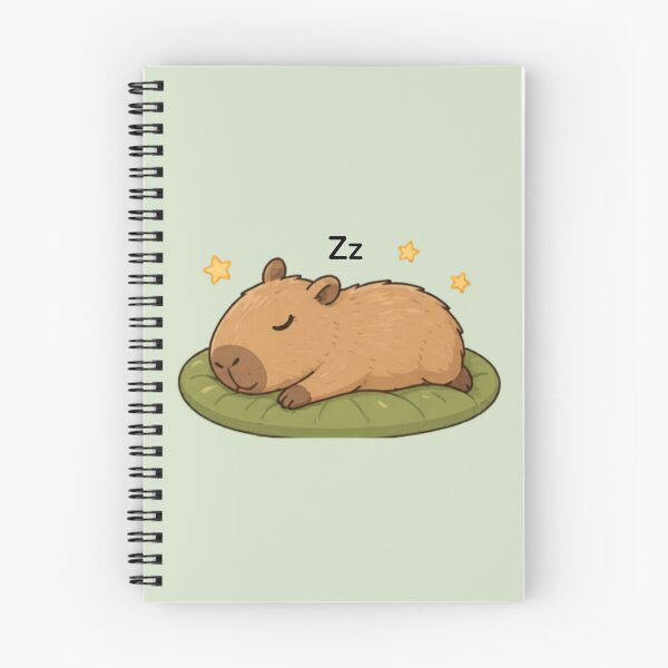 Item preview, Nap King Capybara designed and sold by MellowMunchkins.