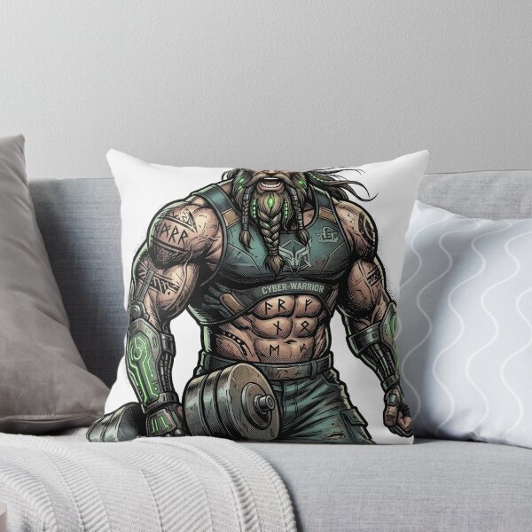 Item preview, Viking Thor Heavy Dumbbell Gym Motivation Comic designed and sold by PowerArtUa.