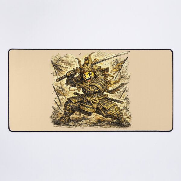 Item preview, Samurai Banana Warrior Funny Japanese Armor Fruit Character Design designed and sold by irfanshikh.
