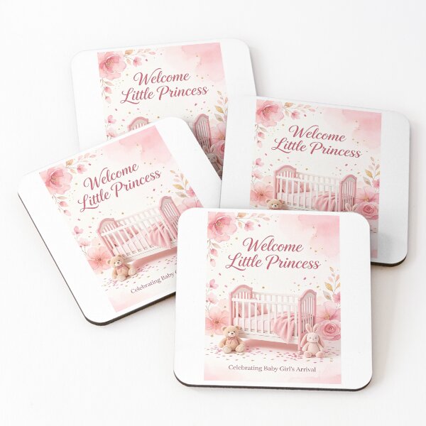 Item preview, Girls baby shower with cot and pink colour  designed and sold by carlsmart1.