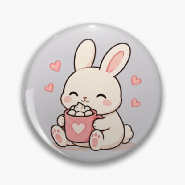 Item preview, Cozy Hot Choco Bunny designed and sold by MellowMunchkins.