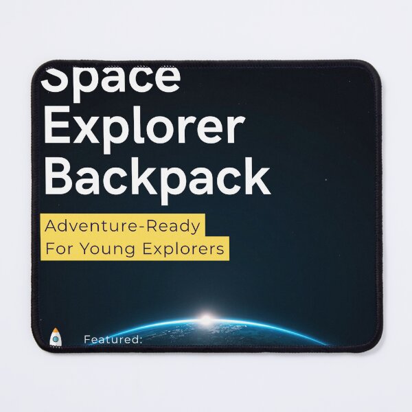 Item preview, 1. Space Explorer Backpack ? designed and sold by TanmayCreates01.