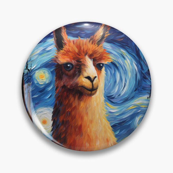 Item preview, Funny Alpaca Starry Night Illustration Mom Dad Kids designed and sold by rafaeltto.