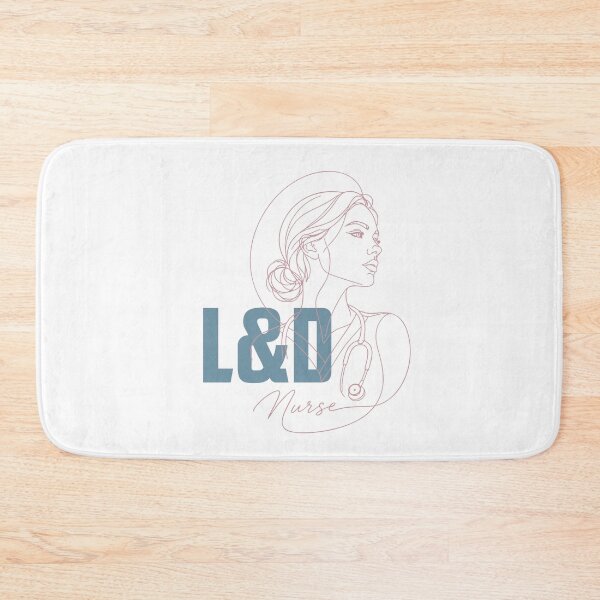 Item preview, L&D Nurse Line Art — Labor and Delivery Nurse Gift | Aesthetic RN Portrait Shirt designed and sold by KiwyStudio.