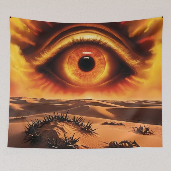 Item preview, Open eye above the Egyptian desert - 3 designed and sold by Universe-of-Merch.