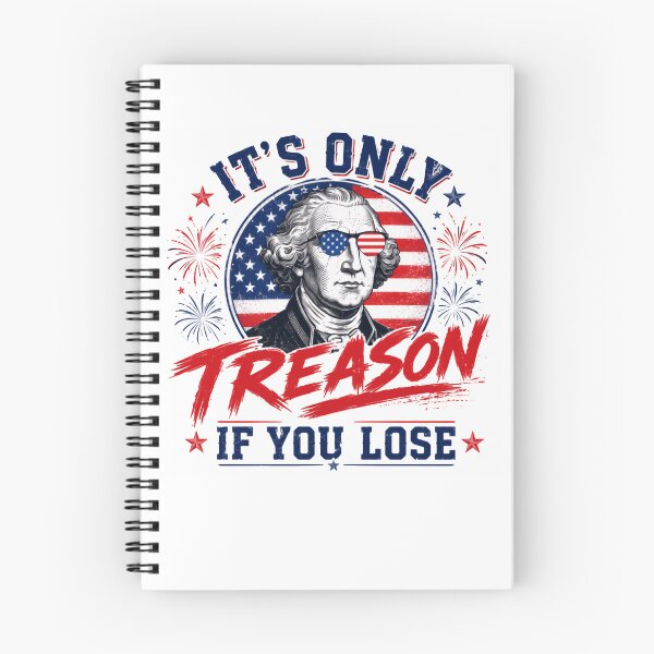 Item preview, It's Only Treason If You Lose George Washington American Patriot designed and sold by RetroMini2026.