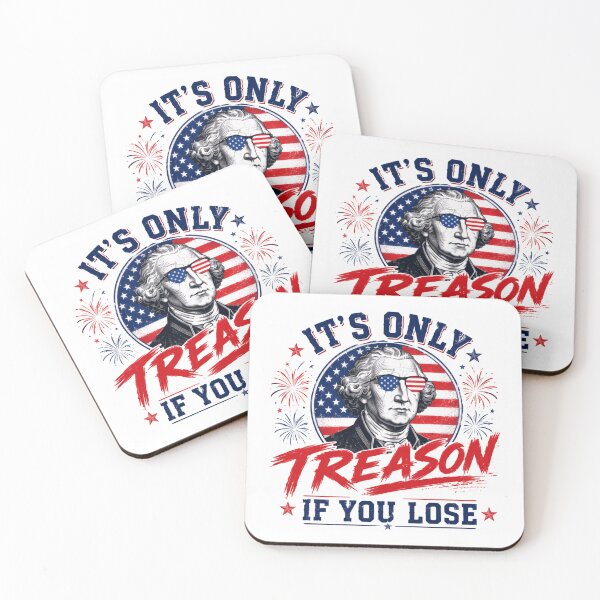 Item preview, It's Only Treason If You Lose George Washington American Patriot designed and sold by RetroMini2026.