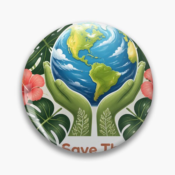 Item preview, Save The Planet Earth Mother Nature Tropical Eco Art designed and sold by Luna-Flow.